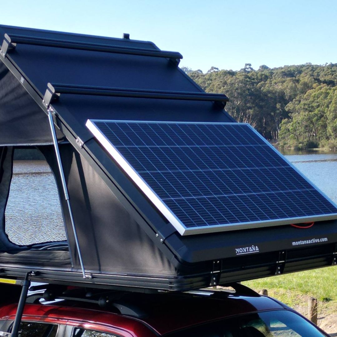 Pannello solare con supporti 400W